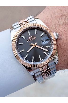 ساعت مچی طوسی مردانه 41-45 میلی متر Slazenger - کد 683071651