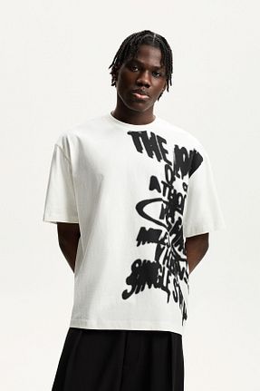تیشرت نباتی مردانه Relaxed Bershka - کد 893287902