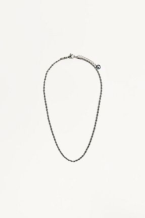 گردنبند جواهر مردانه مروارید Bershka - کد 893288018