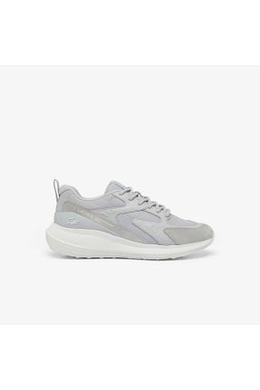 کفش اسنیکر طوسی مردانه بند دار Lacoste - کد 893307833