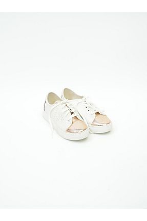 کفش کژوال سفید زنانه چرم مصنوعی EYMEN SHOES - کد 894881281
