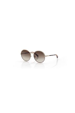 عینک آفتابی طلائی زنانه UV400 Longchamp - کد 65427289