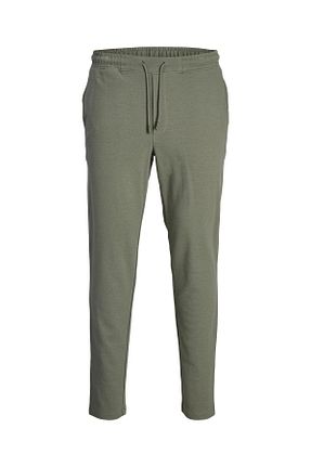 شلوار سبز مردانه پنبه پلی استر Jack & Jones - کد 804085025