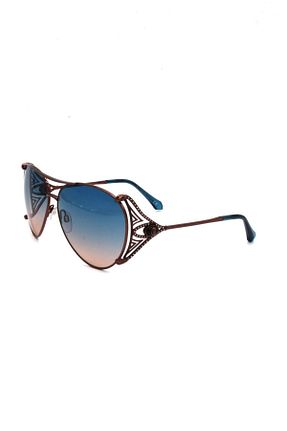 عینک آفتابی قهوه ای زنانه 61 Roberto Cavalli - کد 34406844