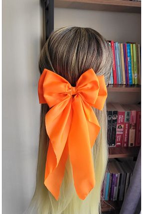 گیره سر نارنجی زنانه ساتن LO ADORO - کد 893322695