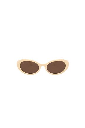 عینک آفتابی بژ زنانه UV400 Toz Vintage - کد 137643018