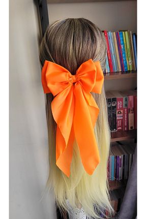 گیره سر نارنجی زنانه ساتن LO ADORO - کد 893322695