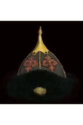 کلاه رنگی مردانه چرم خالص Shark Anatolia - کد 462828100