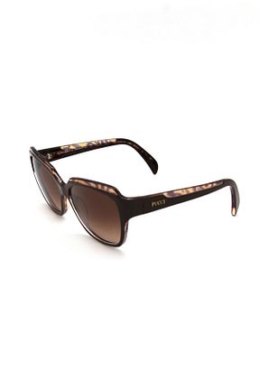 عینک آفتابی قهوه ای زنانه 57 Emilio Pucci - کد 830859391