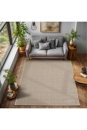 فرش بژ آنتی آلرژی Enva Home - کد 831406603