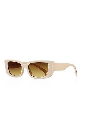عینک آفتابی بژ زنانه UV400 Marco Kinary - کد 792289668