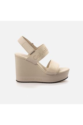 کفش اسنیکر بژ زنانه Calvin Klein - کد 895131959