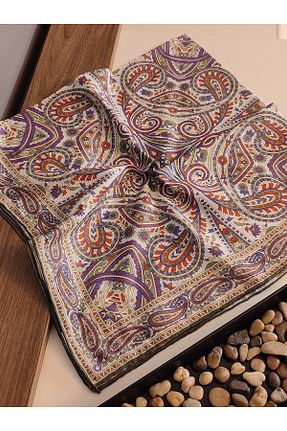 روسری سبز پنبه ای İpekel - کد 893353921