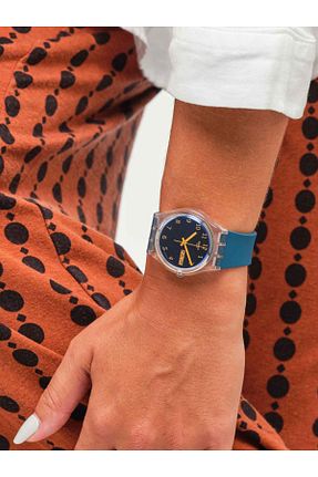 ساعت مچی سفید زنانه 36-40 میلی متر Swatch - کد 110150125