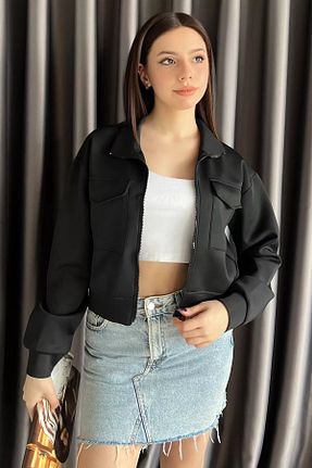 رویه مشکی زنانه رگولار GÜLSELİ - کد 893372335