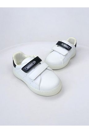 کفش اسنیکر سفید بچه گانه چسبی PATİK BEBE - کد 884547393