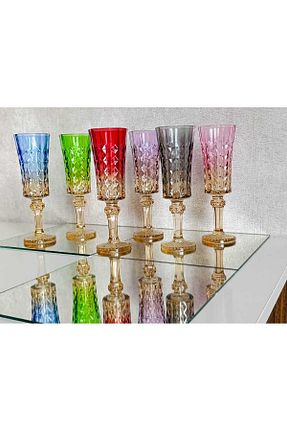 لیوان رنگی شیشه bellanest - کد 893469204