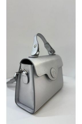 کیف دوشی طوسی زنانه چرم مصنوعی Ozy Bags - کد 893493130