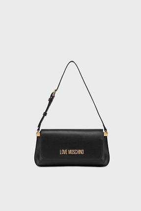 کیف دوشی مشکی زنانه پلی اورتان Love Moschino - کد 893497471