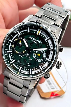 ساعت مچی طوسی مردانه 44 میلی متر Lee Cooper - کد 835867658