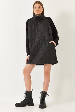 کاپشن مشکی زنانه رگولار Bianco Lucci - کد 893540737