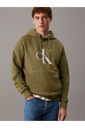 سوئیشرت بنفش مردانه ساده Calvin Klein - کد 893554652