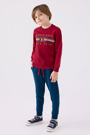 ست لباس راحتی قهوه ای بچه گانه ساده U.S. Polo Assn. - کد 895492424