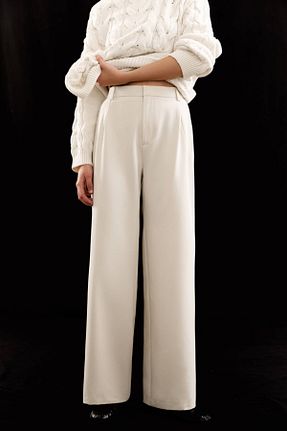 شلوار نباتی زنانه پلی استر Pull & Bear - کد 893744902