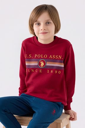 ست لباس راحتی قهوه ای بچه گانه ساده U.S. Polo Assn. - کد 895492424