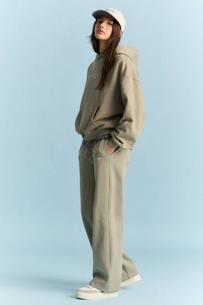 شلوار خاکی زنانه پنبه ای Pull & Bear - کد 893558863