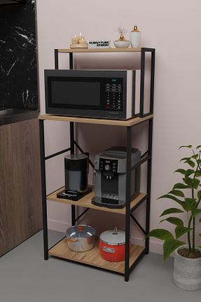 قفسه آشپزخانه قهوه ای CMKStore - کد 745130113