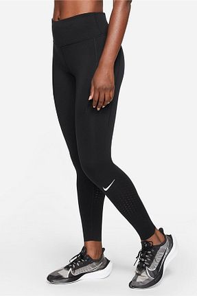 ساق شلواری اسپرت مشکی زنانه بلند Nike - کد 895608041