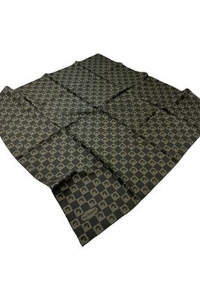 روسری خاکی 90 x 90 Cacharel - کد 893595918
