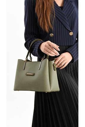 کیف دوشی سبز زنانه چرم مصنوعی ImPolo - کد 893592326