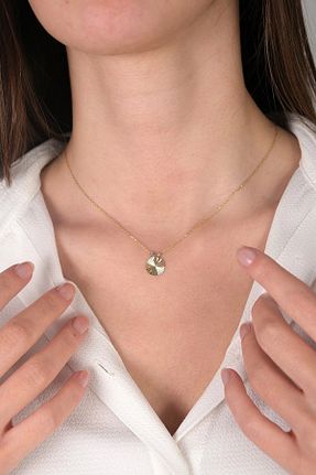 گردنبند طلا طلائی زنانه 14 عیار Güzide Kuyumcu - کد 893785429
