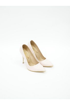 کفش استایلیتو صورتی پاشنه نازک EYMEN SHOES - کد 895609763