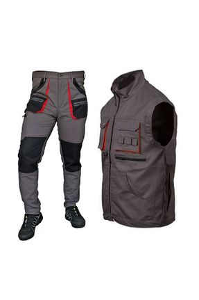 لباس ایمنی کار طوسی DRC Outdoor - کد 213155431