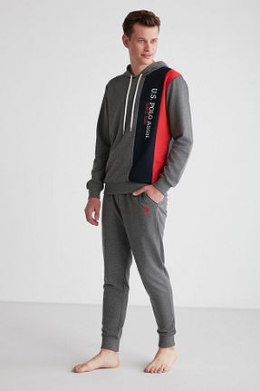 ست لباس راحتی طوسی مردانه ساده U.S. Polo Assn. - کد 767131129