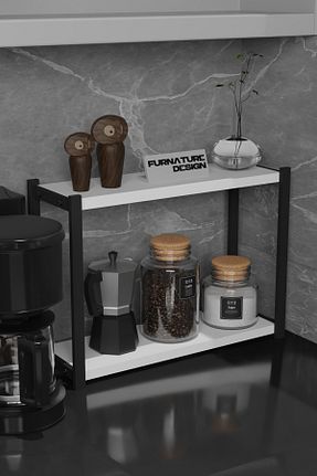 قفسه آشپزخانه سفید CMKStore - کد 169903419