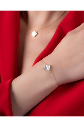 گردنبند طلا زرد زنانه 14 عیار YCL JEWELLERY - کد 893728494