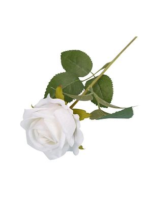 گل خشک و مصنوعی سفید YAPAY ÇİÇEK DERYASI - کد 893727863