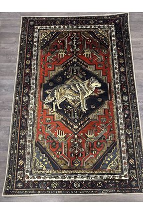 فرش رنگی قابل شستشو Rugs Modern Halı - کد 892370720