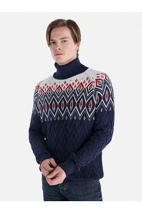 پلیور خاکی مردانه ساده Colin’s - کد 782105295