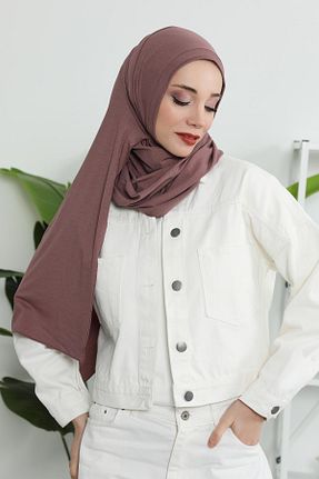 شال صورتی زنانه ویسکون Aisha