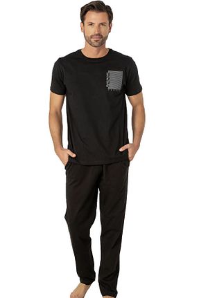 ست لباس راحتی قهوه ای مردانه %100 پنبه Pierre Cardin - کد 893736711