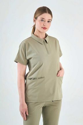 ست بالاتنه و پائین تنه سبز زنانه بافتنی Owlet Medikal - کد 893788969