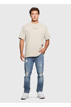 سوئیشرت بژ مردانه ساده Guess - کد 893791797