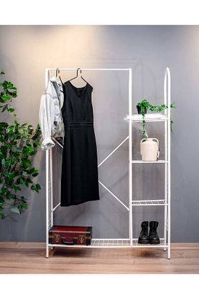 چوب لباسی سفید فلزی toprakhome - کد 892086046