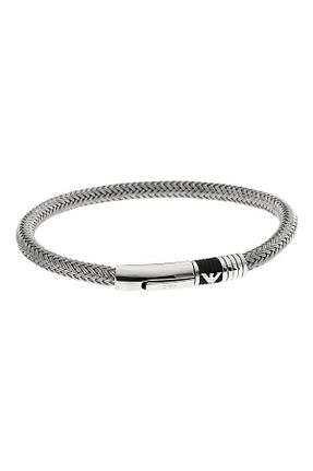 دستبند استیل (فولاد) متالیک مردانه استیل (فولاد) Emporio Armani - کد 475993785
