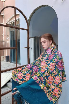شال رنگی زنانه onliecraft - کد 893968162